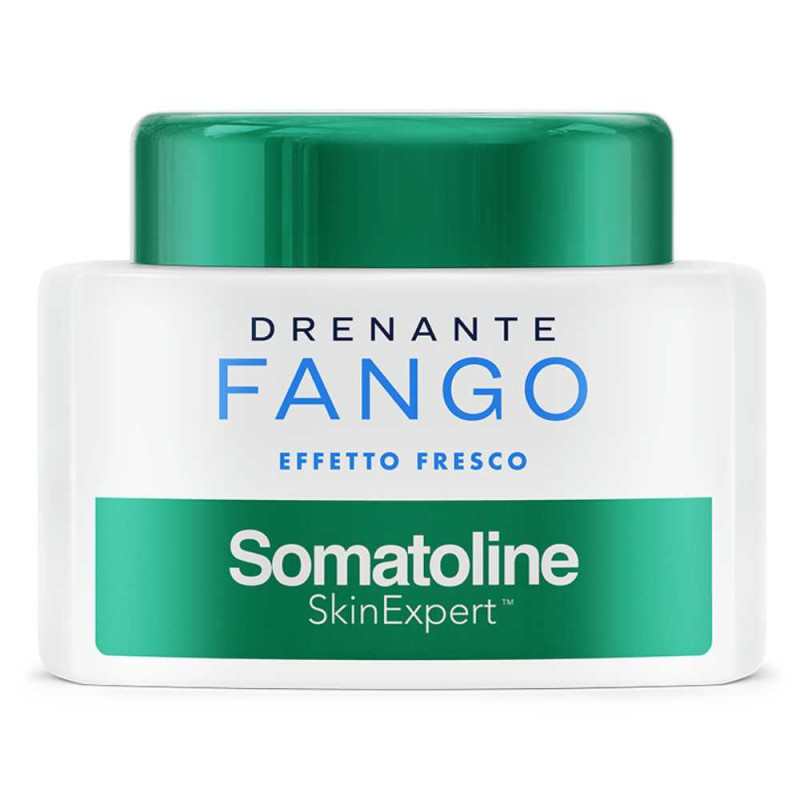 Somatoline SkinExpert Fango Drenante Drena intensamente i liquidi cutanei, favorisce l'eliminazione delle tossine
