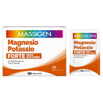 Massigen Magnesio Potassio Forte 24 sobres