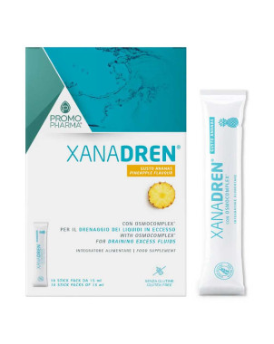 Xanadren Integratore drenante naturale gusto ananas