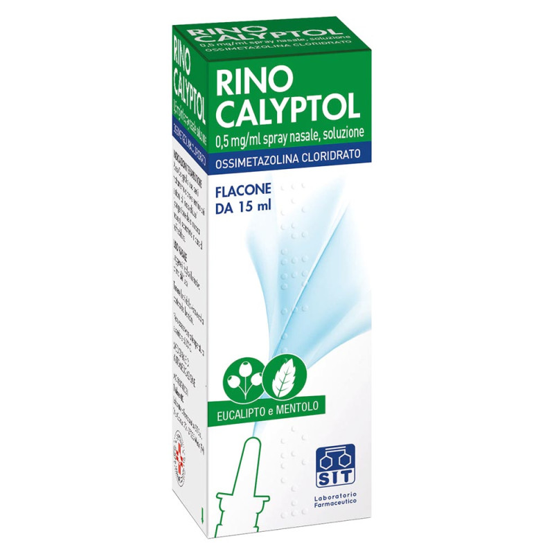 Rinocalyptol spray nasale è indicato in caso di raffreddore per il trattamento dei sintomi di naso chiuso