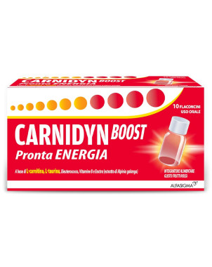 Carnidyn Boost énergie prête 10 ampoules