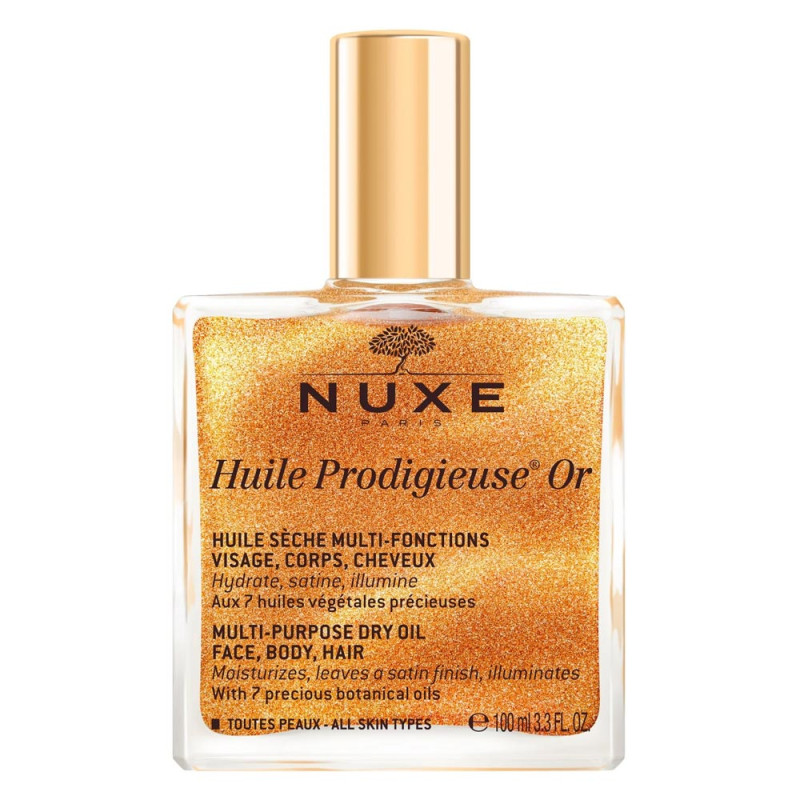 Nuxe huile prodigieuse or Olio secco scintillante multi-funzione - nutre, lenisce e illumina