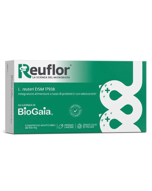 Reuflor 20 comprimidos masticables