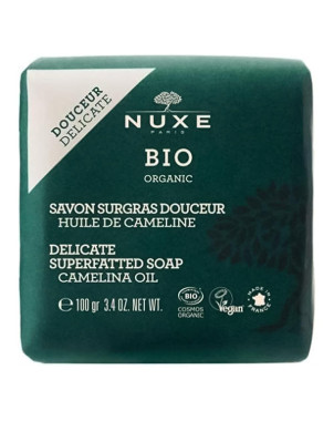 Nuxe Bio Organische, sanfte feste Seife für Gesicht und Körper, 100 g