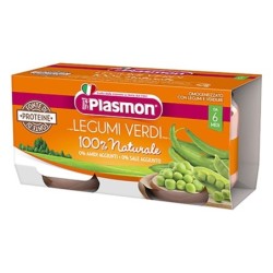 Plasmon
Omogeneizzato
legumi verdi
100% naturale
6 mesi+
Confezione 2 vasetti da80 g