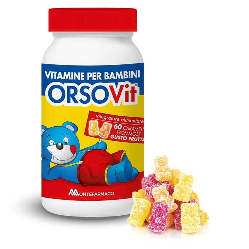 Orsovit Caramelle Gommose Vitamine per bambini