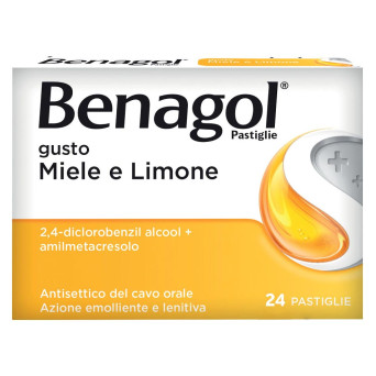 Benagol 24 tabletas de miel de limón