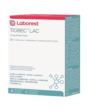 Tiobec LAC 30 comprimés - Laborest