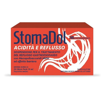 StomaDol Acidità e Reflusso 20 sobres individuales de 15 ml
