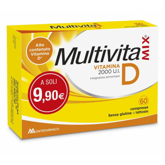 Multivitamix Vitamine D 2000 UI 60 comprimés