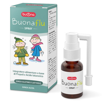 BuonaFlu spray orale Integratore alimentare utile nel coadiuvare le difese naturali del bambino