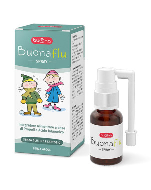 BuonaFlu spray orale Integratore alimentare utile nel coadiuvare le difese naturali del bambino