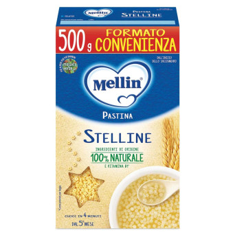 Mellin Pastina stelline 5 Monate + 500 g