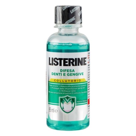 Listerine
Difesa
Denti & Gengive
Collutorio
flacone da 95 ml