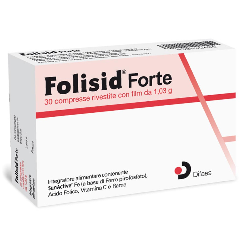 Folisid Forte 30 comprimés