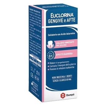 Euclorina Gengive e Afte Mouthwash 200 ml
