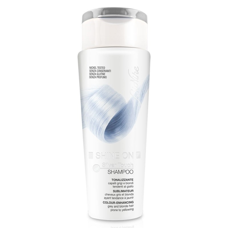 BioNike
shine on
silver touch
shampoo tonalizzante
flacone da 200 ml