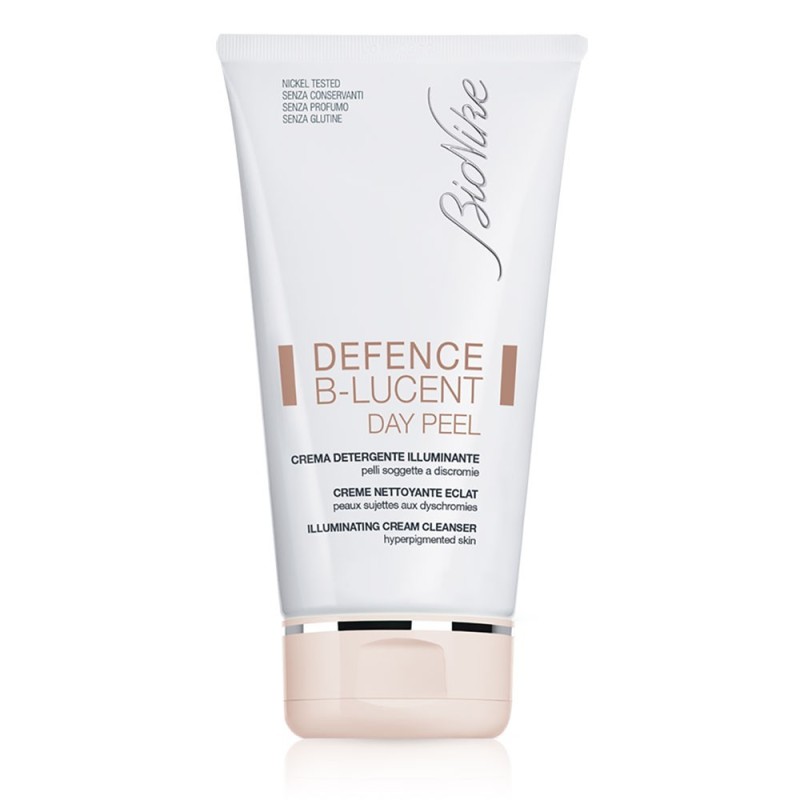 BioNike
Defence
B-lucent
Day-peel
Crema detergente illuminante