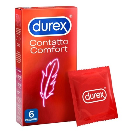 Durex
Contatto Comfort
Profilattico
Astuccio da 6 pezzi