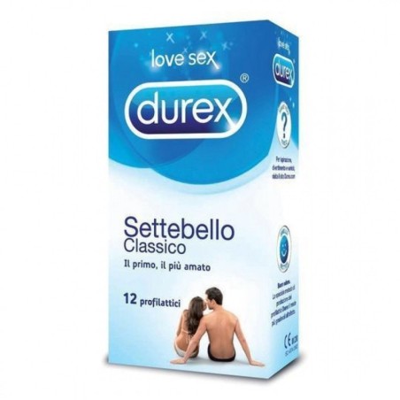 Durex
Settebello
Profilattico Classico
Astuccio da 12 pezzi