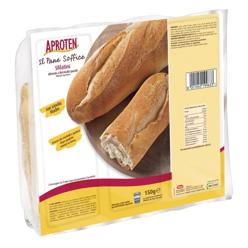 Aproten
sfilatini
Il pane semplice
con lievito madre