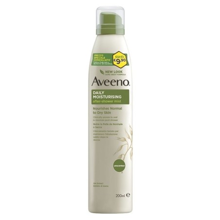Aveeno
Daily moisturising
spray dopo doccia
Nutre la pelle da normale a secca