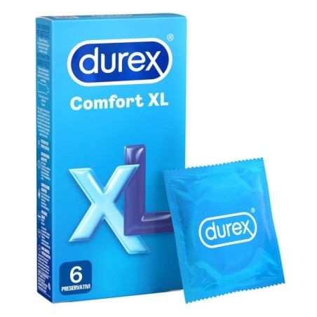 Durex
comfort XL
profilattico
Astuccio da 6 pezzi