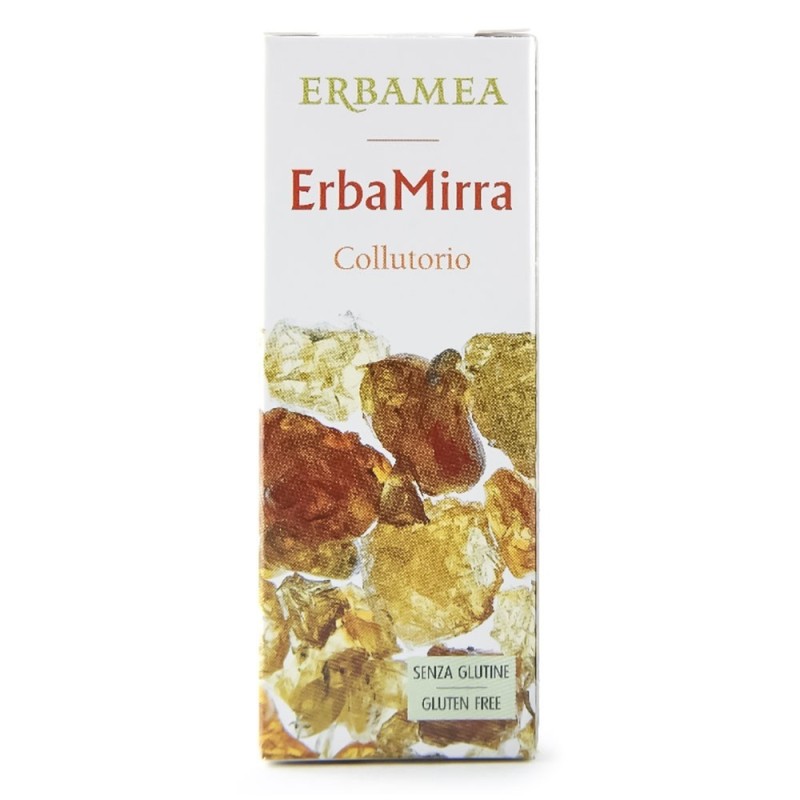 Erbamea
Erbamirra
collutorio
senza glutine
Flacone con conta gocce da 30 ml