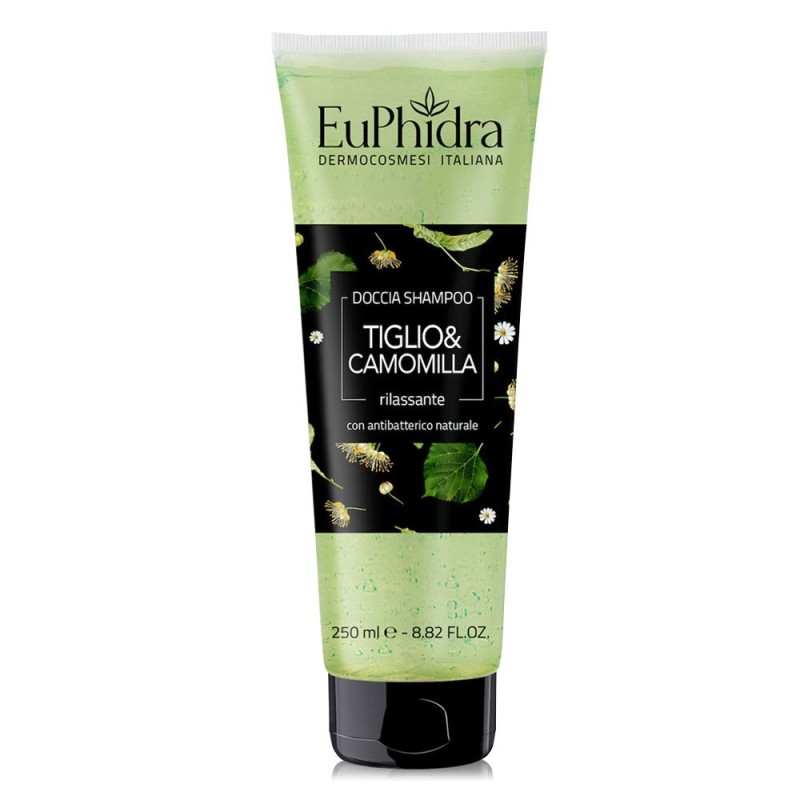 Euphidra
doccia shampoo
Tiglio & Camomilla
Rilassante
con antibatterico naturale