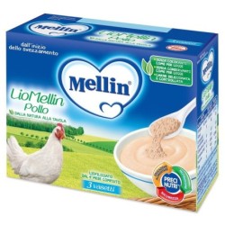 Mellin
LioMellin
liofilizzato pollo
4 mesi+
confezione 3 vasetti da 10 g