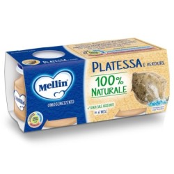 Mellin
omogeneizzato
platessa e verdure
100% naturale, senza sale aggiunto.
6 mesi+