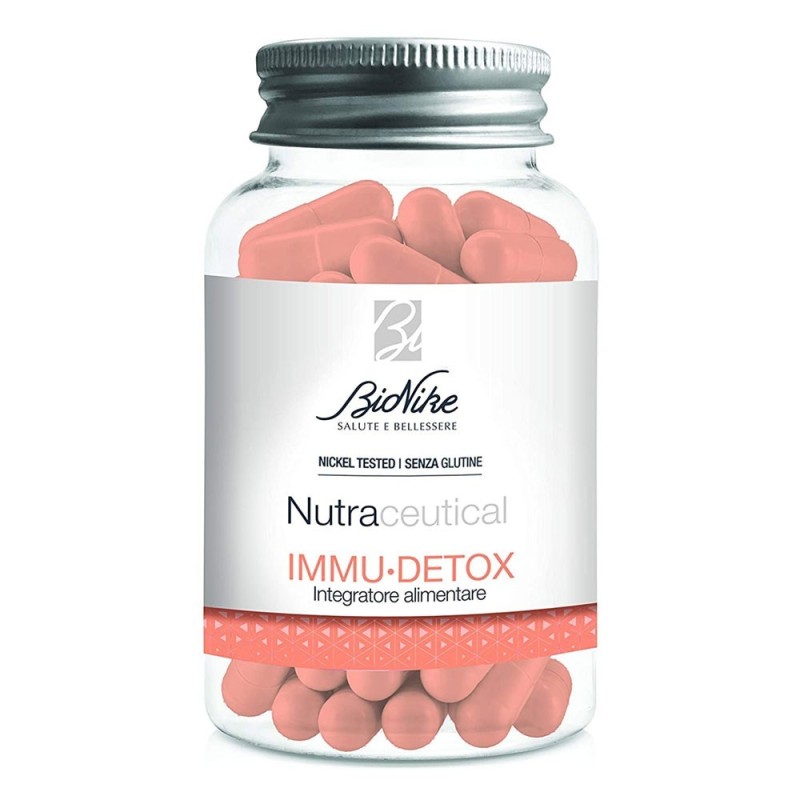 BioNike
Nutraceutical
immu-detox
nickel tested | senza glutine
Flacone da 60 capsule