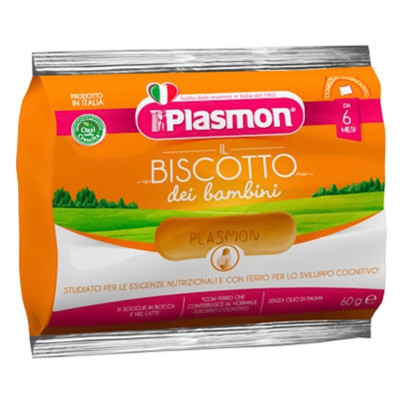 Biscuit enfant Plasmon 6 mois + 60 g